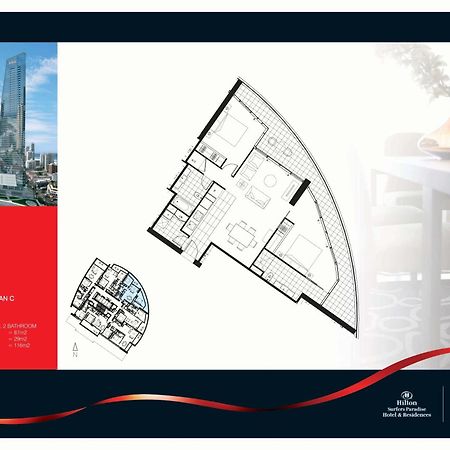 Number 1 H Residences - Wifi, Parking & More By Gold Coast Holidays Bagian luar foto